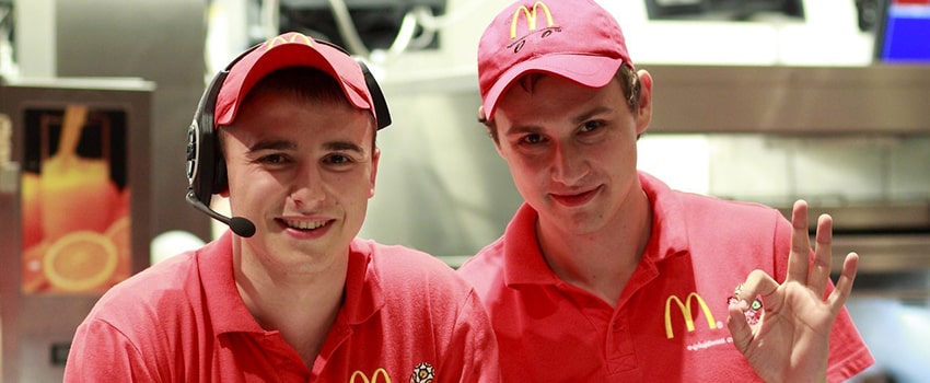 Працівник ресторану - Macdonald